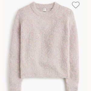 Women's Metallic sequin crewneck sweater